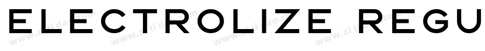Electrolize Regular字体转换